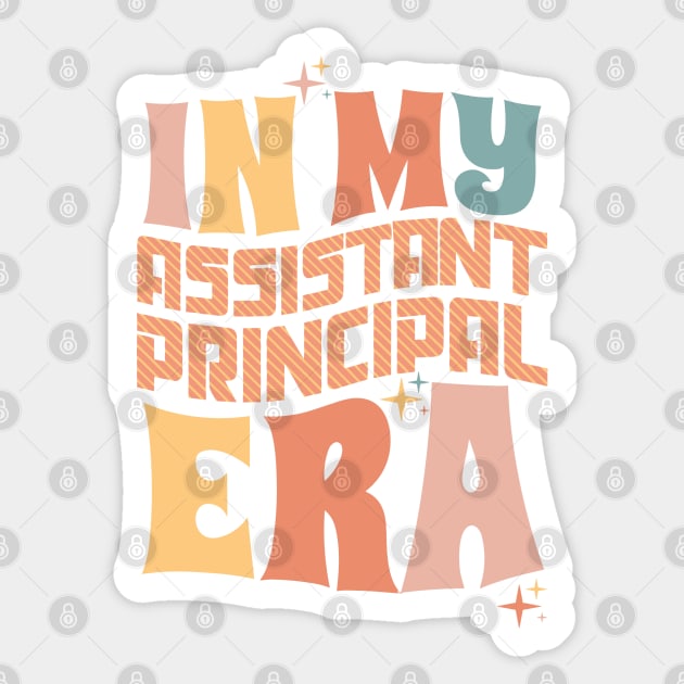 In My Assistant Principal Era Sticker by The WYLD Tribe
